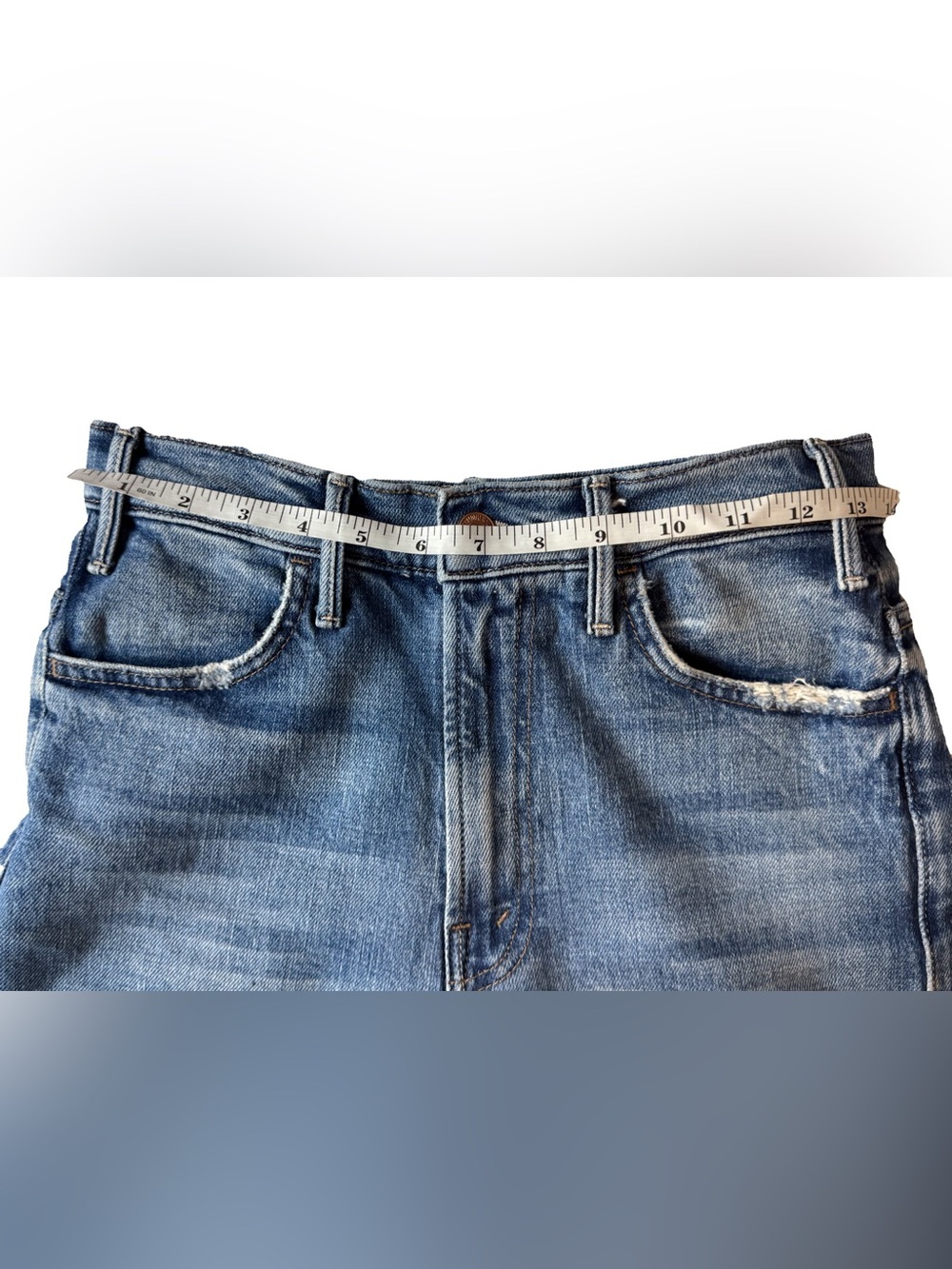 Mother Denim The Hustler Roller Ankle in High on the Hog Size 26 - Picture 8 of 15